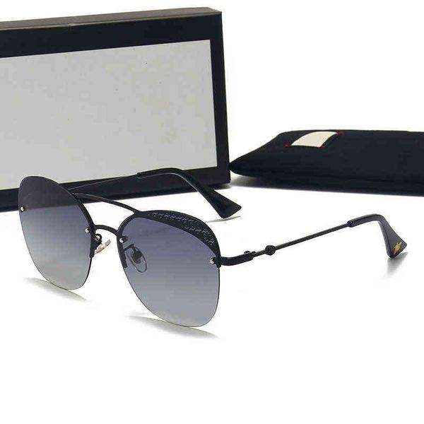 

2023 women's uv400 sunglasses fashion trend leisure sunglasses holiday, White;black