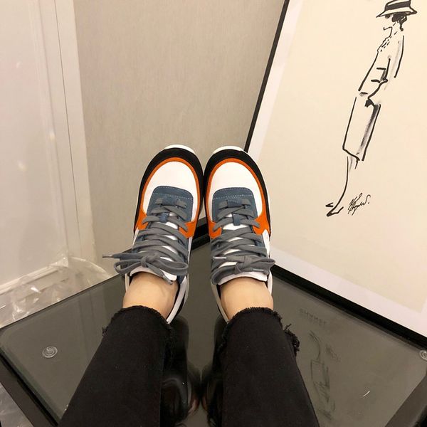 

luxury designer casual shoes embossed trainer sneaker triple white pink sky blue black green yellow denim low 2020