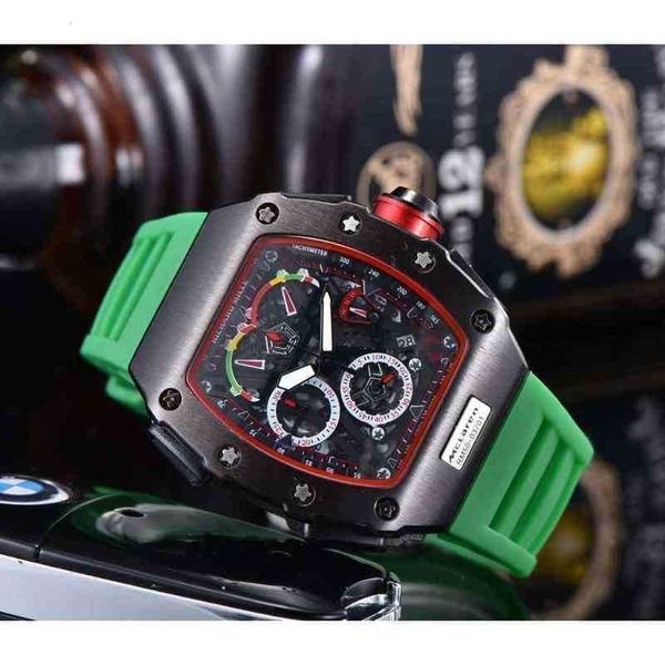 

superclone luxury mens mechanics watch richa milles wristwatch wristwatches men's wristes 6-pin second running sile fashion brand autom
