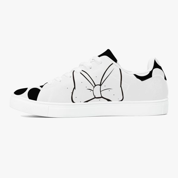 

customized shoes casual shoes diy shoes outdoor shoes black and white bow tie