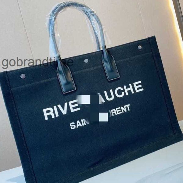 

outlet bag women a as designer yssbags rive gauche used hands cowhide shopping canvas super large capacity travel can be size 48.35 abrasio