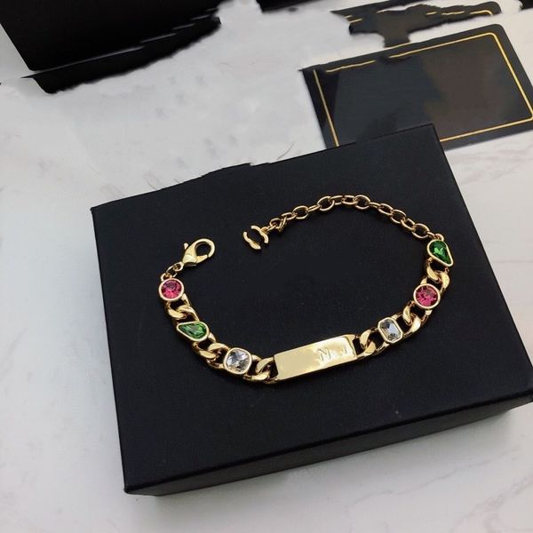

popular designer exquisite love bracelet women gold bracelets chain fashion personality hip-hop ax14e, Golden;silver