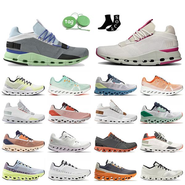 

2023 mesh athletic sports cloud nova running shoes womens pink pear white og sneakers cloudnova form clouds runners stratus jogging cloudmon