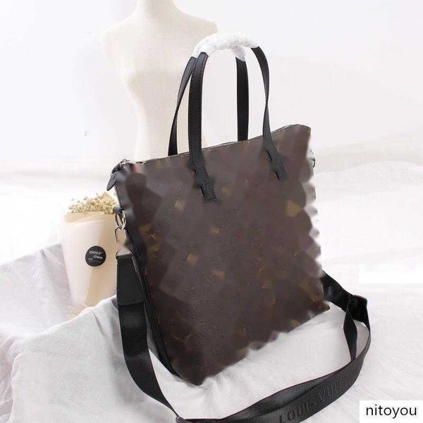 

bags letter genuine leather women handbag classic lattice key card message bag m40388 32-35-11cm