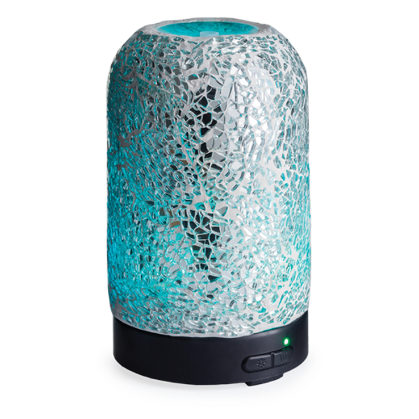 

100 ultrasonic essential oil diffuser, reflection silver