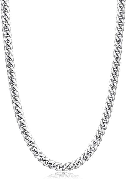 

jewlpire silver chain b lackc haing o ldch ainfo rme nbo yswo mendia mondcut mia mimen scub anlin kcha innec klace4mm 6mmmens chai n18kg old