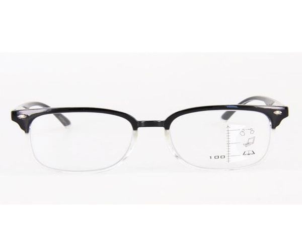 

vintage progressive reading glasses black frame multifocal eyeglasses multi focus near and far women men multifunction eyewear 15774964