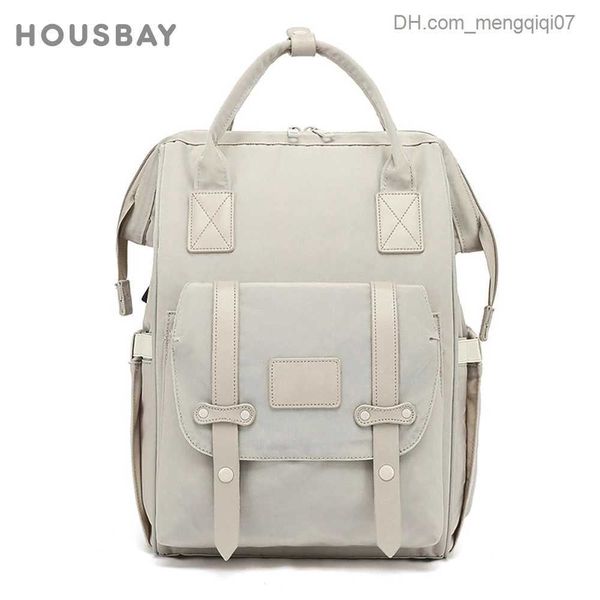 

diaper bags baby sleeping bag mummy bag backpack waterproof storage handbag outdoor travel mom maternity bag baby supplies 2-layer gray z230