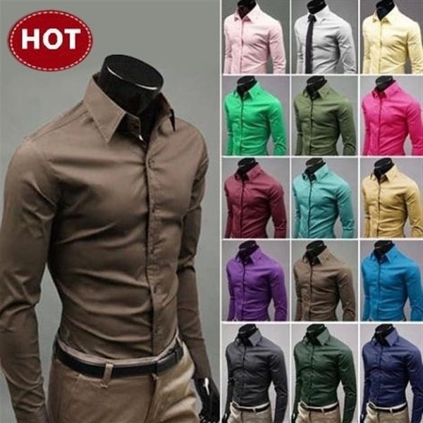 

2019 mens slim fit unique neckline stylish dress long sleeve casual shirts mens shirt camisa camisas masculina turn-down collar263s, White;black