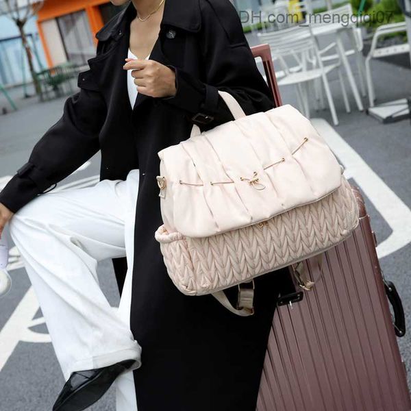 

diaper bags cotton quilted waterproof multifunctional mother and child bag backpack baby carriage hanging bag delivery diaper pad for easy c