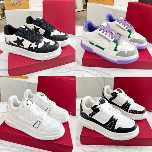 

designers running shoes platform sneakers men women trainer calfskin comfort outdoor trainers size 35-46 with box