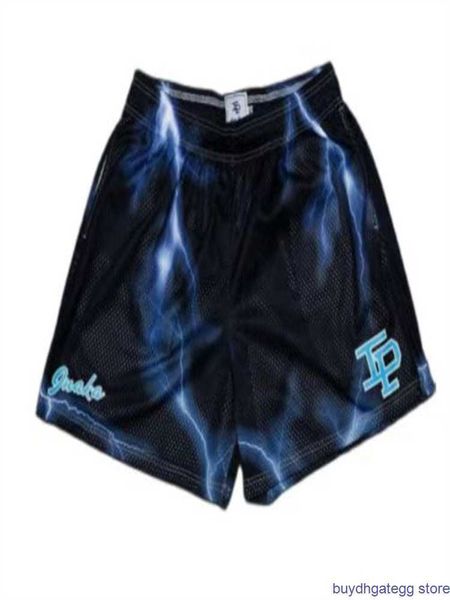 

men's shorts new fashion brand ip sports co branded fitness basketball quarter muscle men breathable trend hojg, White;black