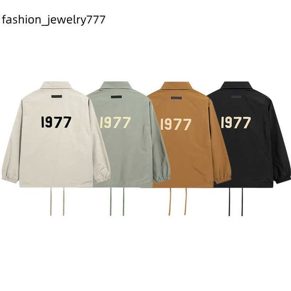 

designer ess jackets essentail mens women fashion spring autumn coat long sleeves letters print high street luxurys leisure size s-xl, Black;brown