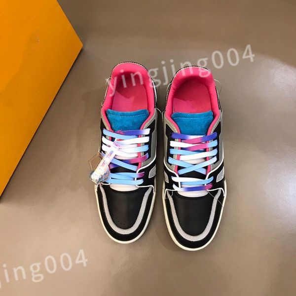 

out of office sneaker designer casual shoes low white black leather for walking mens womens trainers platform sneakers size 39-44 rd1012
