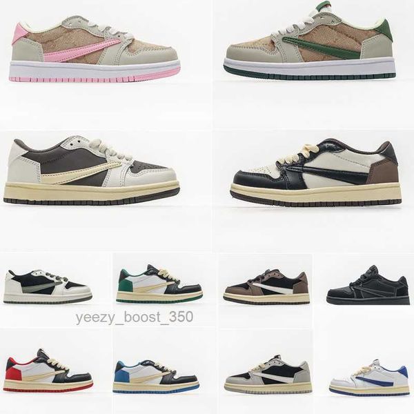 

jumpman kids shoes 1s 1 toddlers low boys basketball shoe sneaker designer pine game chicago mocha baby kid youth infants trainers athletic, Black