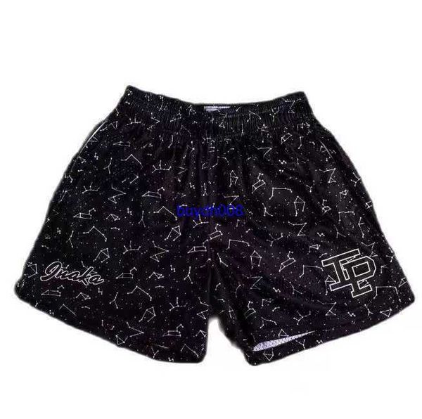 

ij6u men's shorts american fashion brand ip sports co-branded fitness basketball summer quarter muscular ventilation trend, White;black