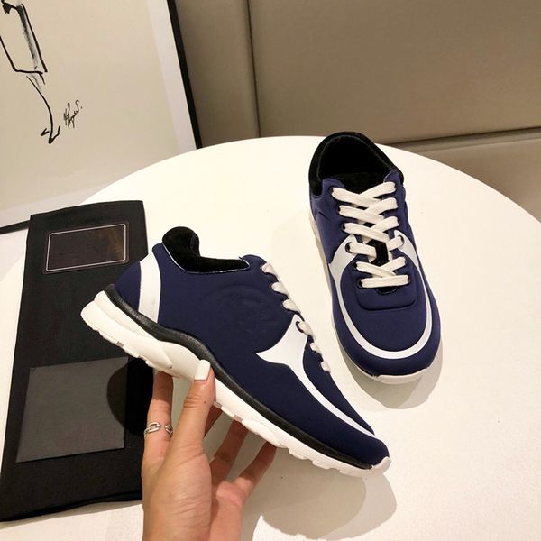 

2023 designer women casual shoes italy low-cut high letter high-quality sneaker beige ebony canvas tennis 2020, Black
