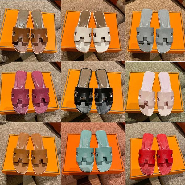 

beach slippers classic flat heel summer lazy designer fashion cartoon big head flops leather lady slides women shoes l ladies sandals 35-42, Black