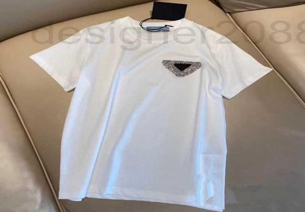 

women039s tshirt designer short sleeve diamond blouse casual match slim girl women with crew neck tees a83x9915191, White