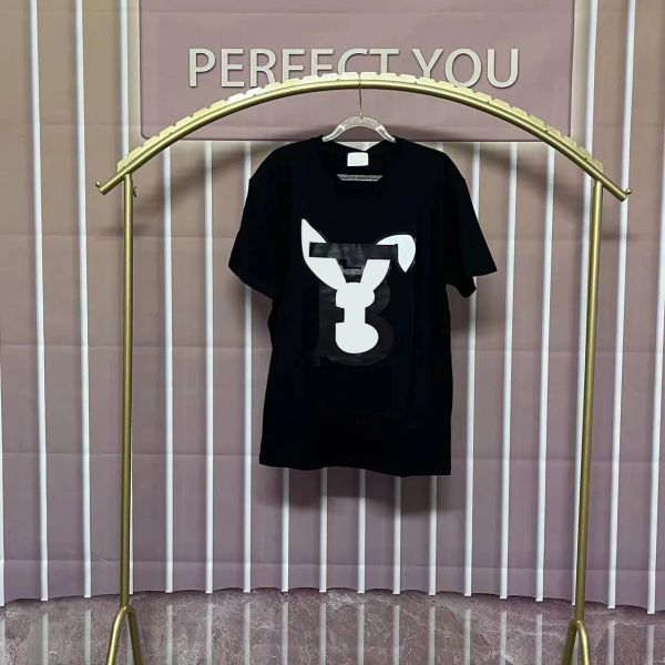 

official website designer summer mens designer t shirt casual man womens tees with letters print short sleeves sell luxury men hip hop pony, White;black