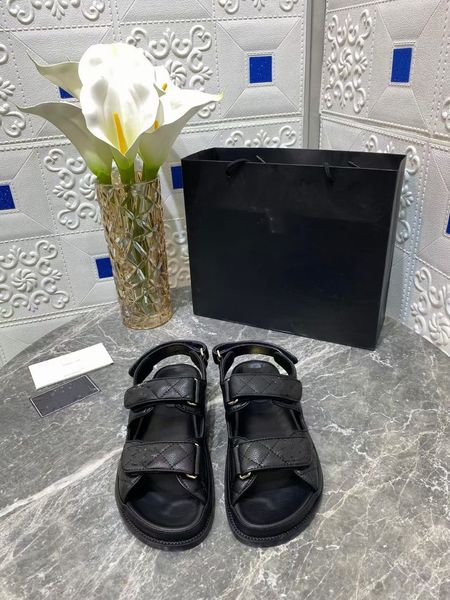 

designer sandals sandal slippers women suede leather slides luxury orans slide slippers blue green 0817, Black