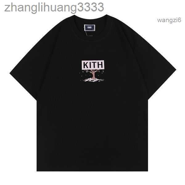 

designer t kith tshirts washed short-sleeved oversized mens us 8 yjo4, White;black