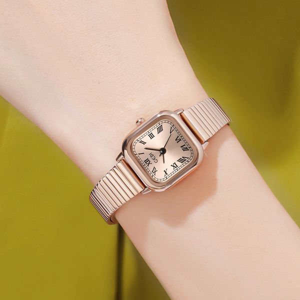 

womens watch watches luxury quartz-battery fashion antique waterproof 22mm watch, Slivery;brown