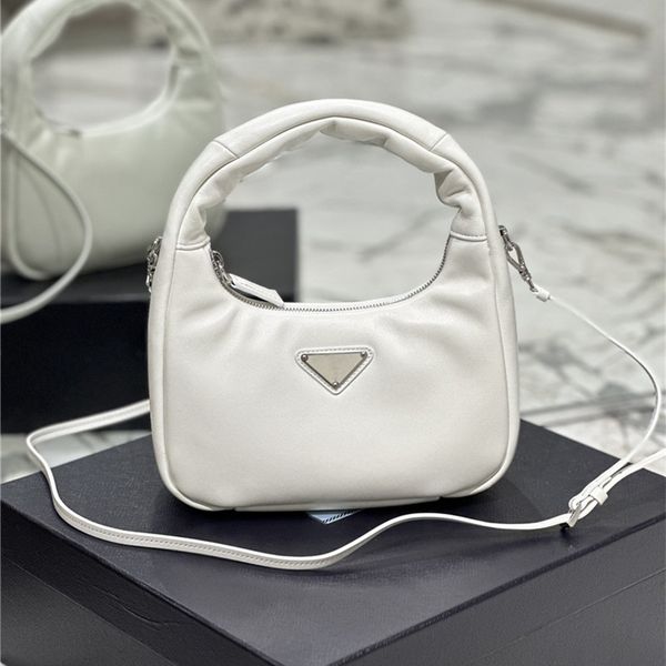 

designer luxury handbags totes hobo nappa leather mini bag with titching 1ba384 tote women shoulder bag handbag purses 9a quality