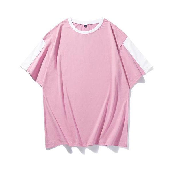 

dymh 601 # contrast hip hop t-shirt (pure cotton fabric)