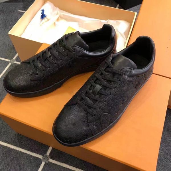 

black white casual shoes perforated calf leather shoes rubber designers, Red;white