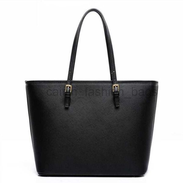 

totes big 2023 fashion women's pu leather handbag short black and white large capacity luxury shopping designer caitlin_fashion_bags
