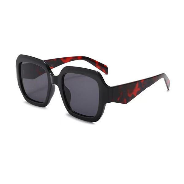 

new european and american two-tone flat feet p home fashion sunglasses women's premium sense ins sun protection light luxury personalit, White;black