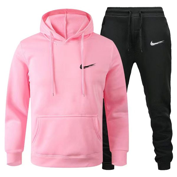 

Designers Mens Sports tracksuit logo print Hoodie Space Cotton Jacket sweat Sets coats Sweatshirt Man Casual Pants Running woman sportswear fitness suits, Tomato
