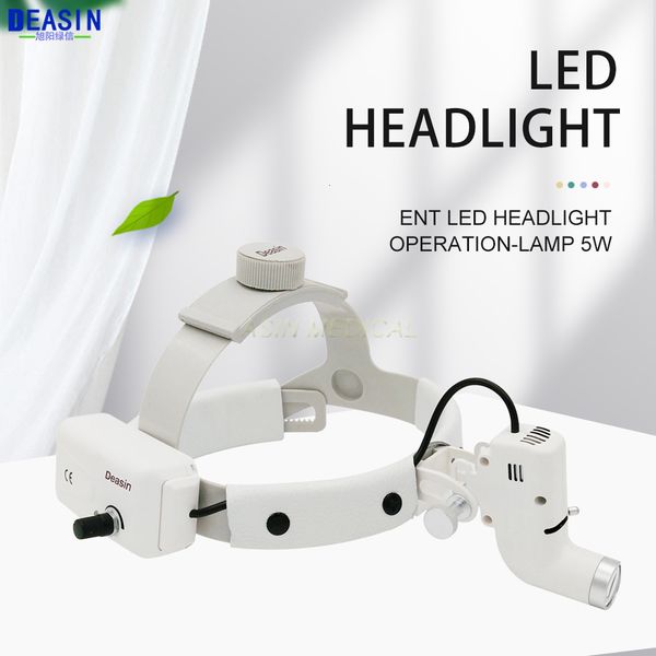 

magnifying glasses 5w dental led head light lamp for binocular loupes brightness spot adjustable dental lab headlamp headlight 230815