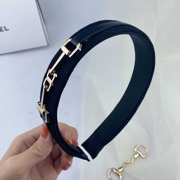 

channel headband designers headbands boutique women pu hair hoop hair accessory girls headband luxury fashion accessories brand accessories