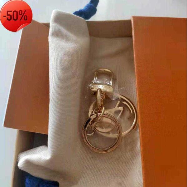 

keychains lanyards fashion woman mans high qualtiy alloy fashionable handmade keychain alloy stylish key buckle with box 514ess, Silver