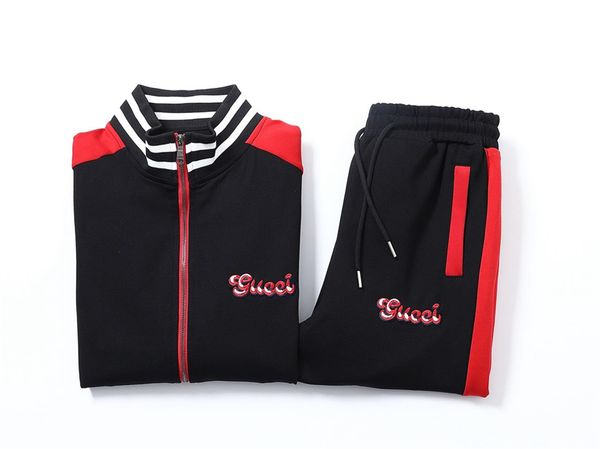 

2023 mens fashion tracksuits classic letters printing two pieces outfits men's tracksuit sweat suits sports suit men hoodies jackets jo, Gray