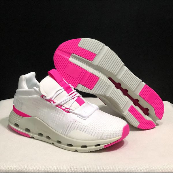 

og men women cloud nova pink pear white running shoes cloudnova form clouds runners stratus cloudmonster athletic trainers jogging sports sn