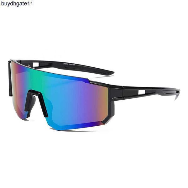

fashion designer luxury sunglasses riding goggles new windproof glasses colorful cycling outdoor sports tactical integrated lenses wiaf, White;black