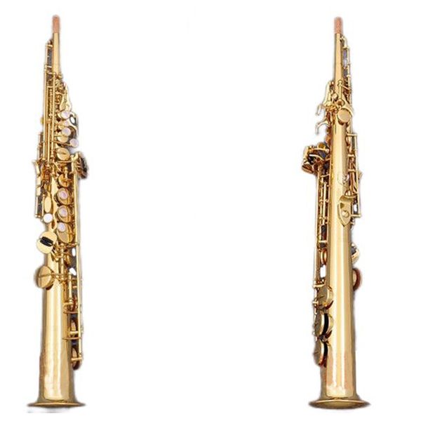 

japan brand s-901 straight soprano saxophone b flat musical instruments playing professional ing