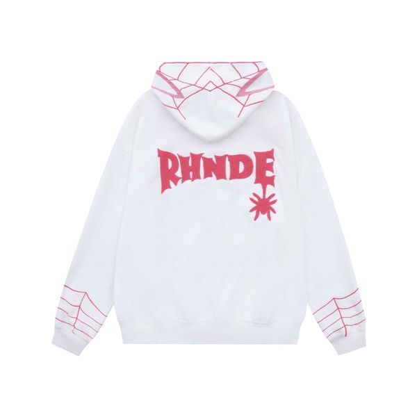 

spider man warsuit full zip hoodie eyes hollowed out and visible hooded autumn winter american street trend jacket 9f46, Black