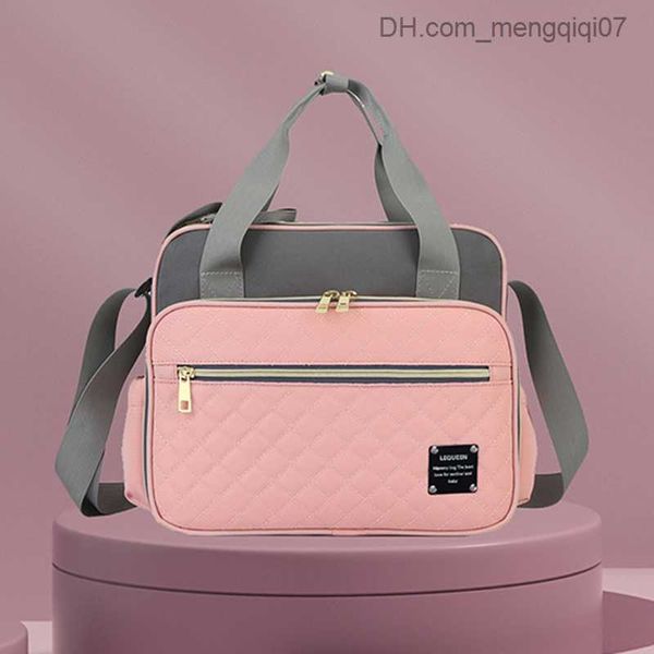 

diaper bags square mummy bag high-quality large capacity travel bag cross body portable mother bag z230816