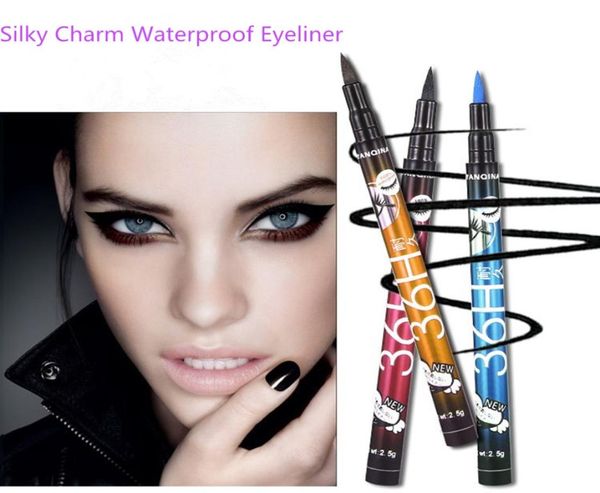 

36h waterproof black eyeliner yanqina makeup liquid make up beauty comestics eye liner pencil brand new 244617