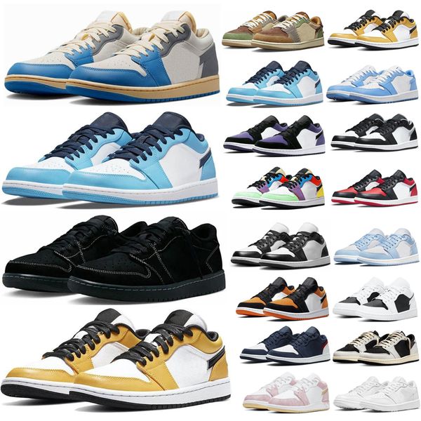 

jumpman 1 low basketball shoes zion williamson voodoo og 1s lows black phantom reverse mocha women mens trainers wolf grey dark mochas panda