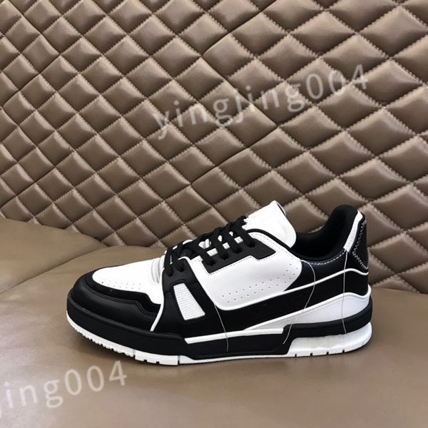 

new luxury out of office sneaker designer casual shoes low white black leather for walking mens womens trainers platform sneakers size 39-4