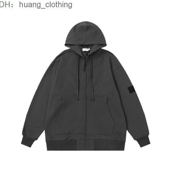 

stone designer mens hoodies pullover stone casual badge sweatshirts oversized up hooded letter clothing m-2xl island 1 mvis, Black