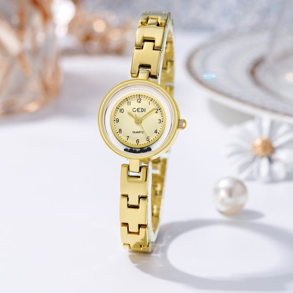 

womens watch watches luxury waterproof quartz-battery casual 23mm waterproof watch, Slivery;brown
