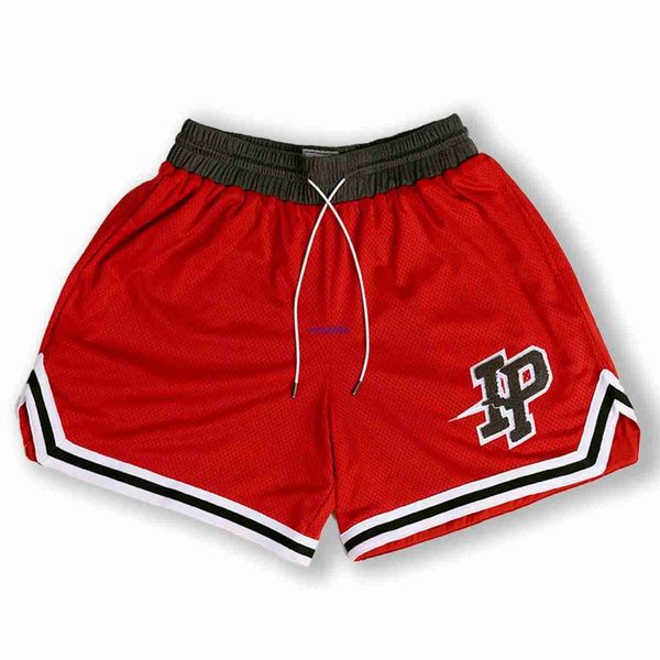 

men's shorts ip sports hole pants quick drying elastic mesh three way with towel embroidery 8x3s, White;black