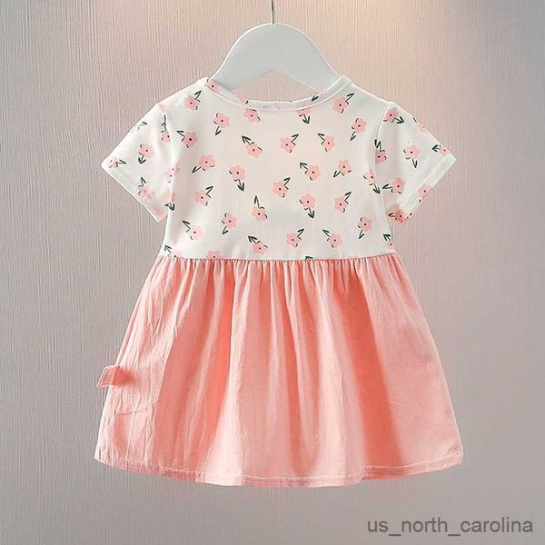 

girl's dresses summer baby girl dress doll collar princess costume wedding birthday party outfit girl clothing children lovely r230816, Red;yellow