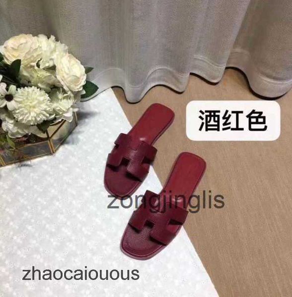 

2023 beacleatleisure sandal slipper designer shoes summer bear setting oran slippers higwomen's fashion wear rhinestone flat bottom san